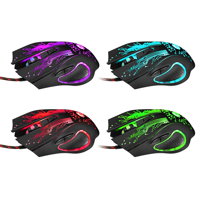 6D USB Wired Gaming Mouse