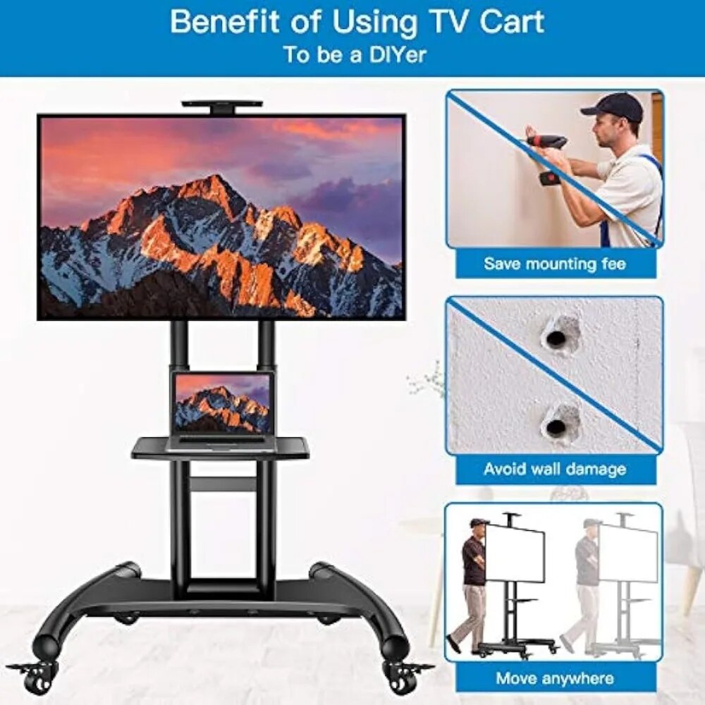 Rolling/Mobile TV Cart