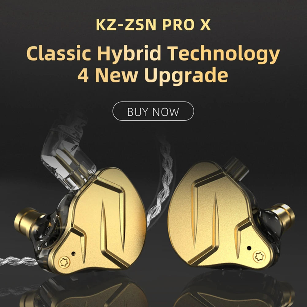 KZ ZSN PRO X Metal Earphones