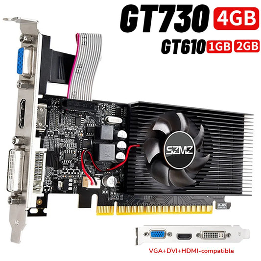 GT730 4GB DDR3 128Bit/64Bit Graphics Card