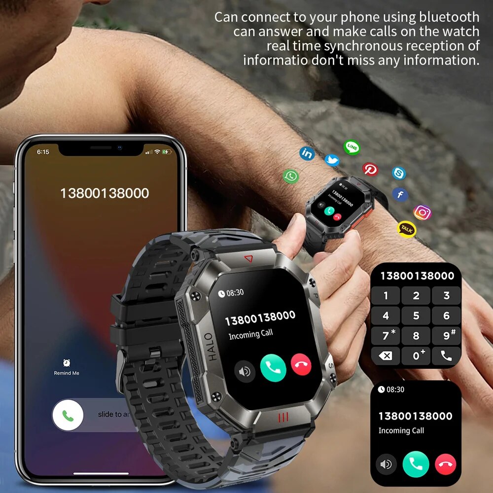 Xiaomi 2023 Bluetooth Call Smartwatch 2.0 inch