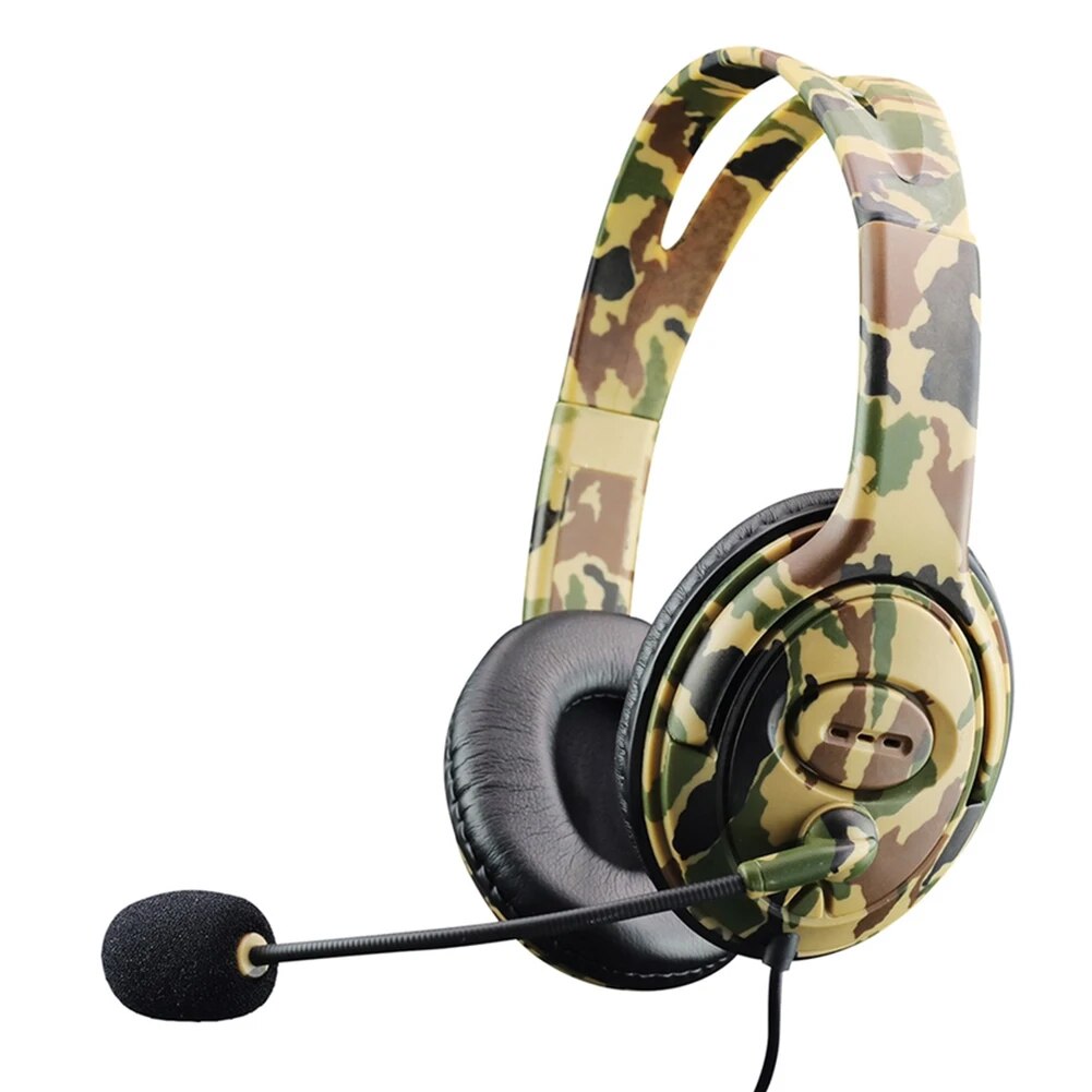 Camouflage Gaming Headset