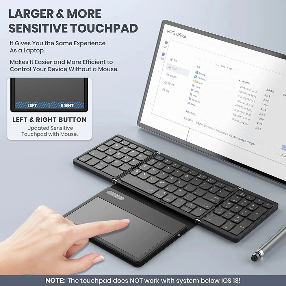 Mofii Foldable Bluetooth Wireless Keyboard Portable Mini Keyboard