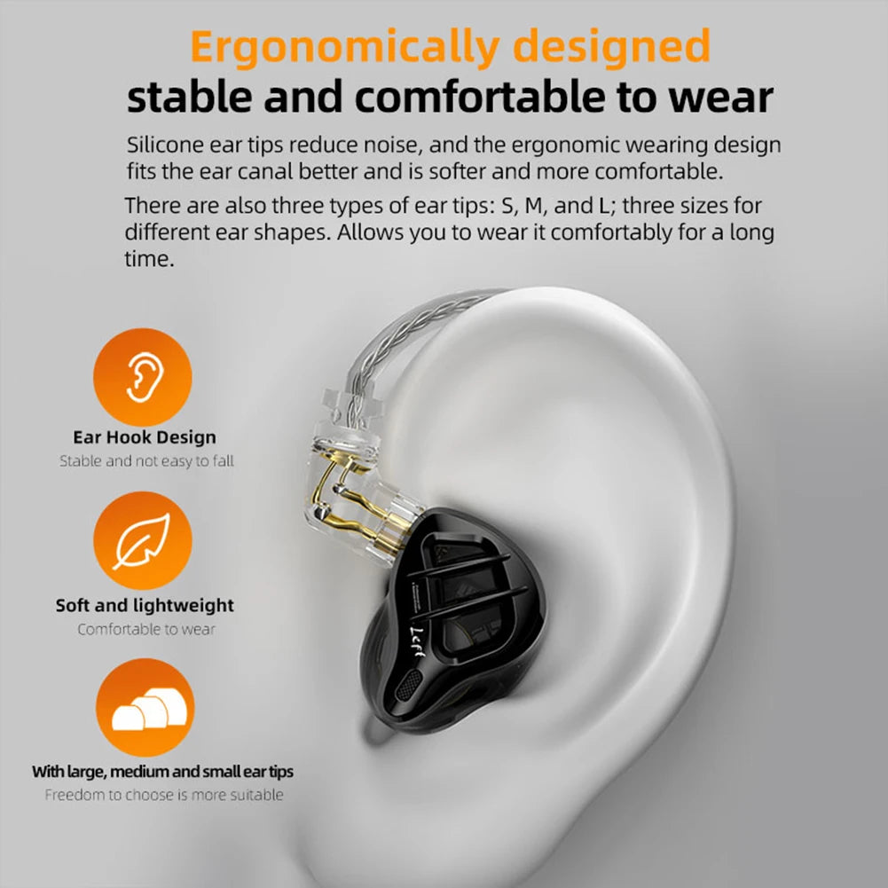 KZ ZAR In Ear Wired Earphones